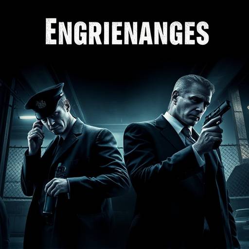 Affiche de la série Engrenages (Spiral), montrant des policiers et des avocats.