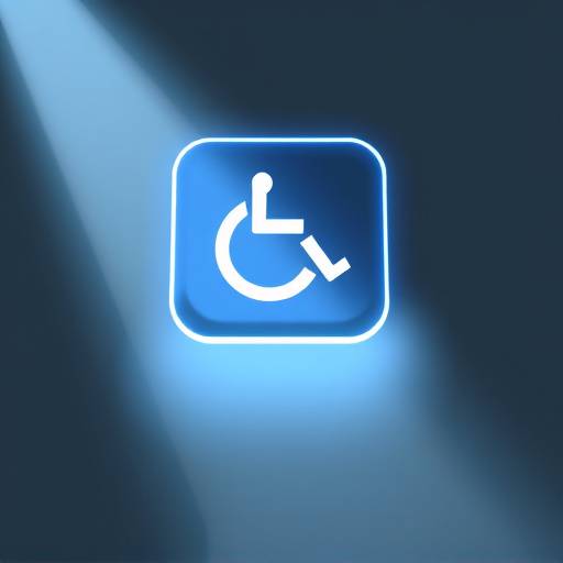 Icône d'accessibilité représentant un clavier